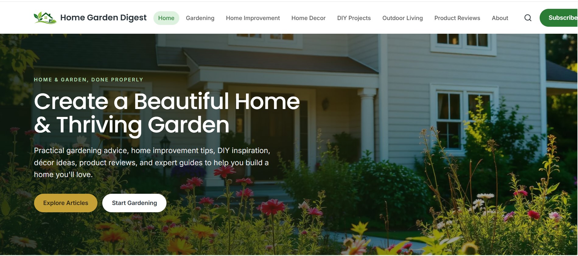 Home Garden Digest